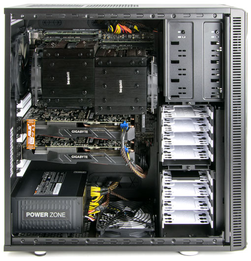 VeryPC mobile workstations showing side and back ports